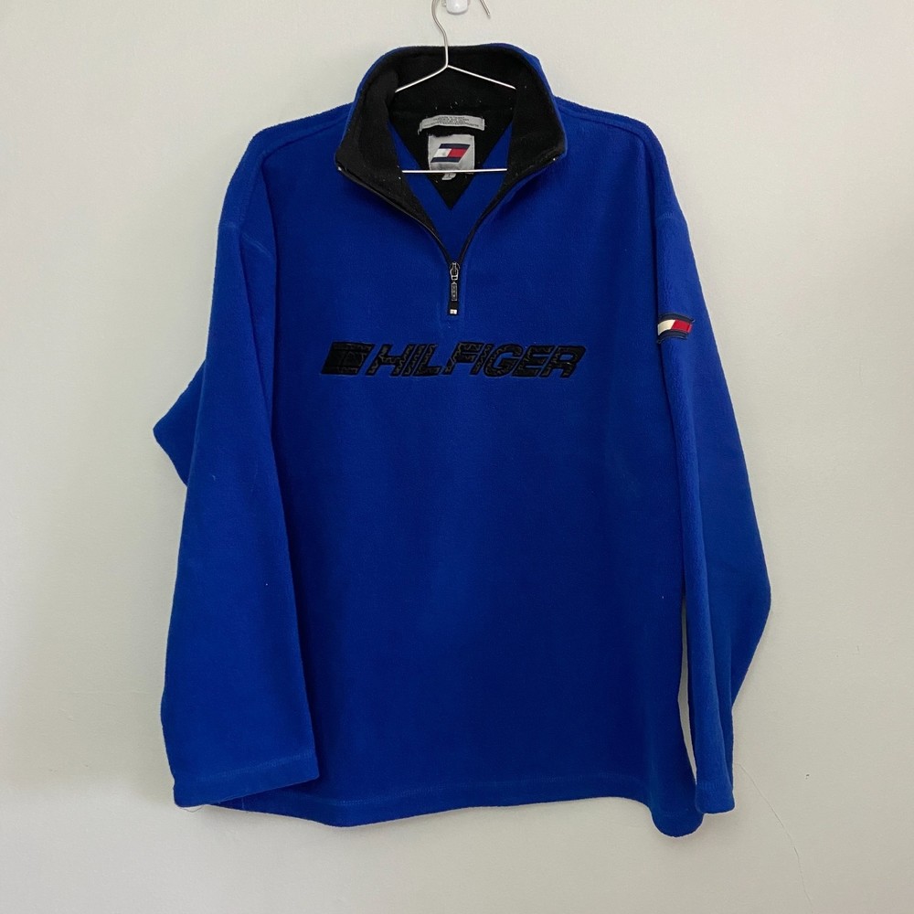 Vintage Tommy Hilfiger Blue Fleece